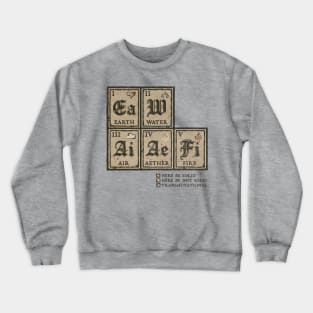 Vintage Periodic Table Crewneck Sweatshirt